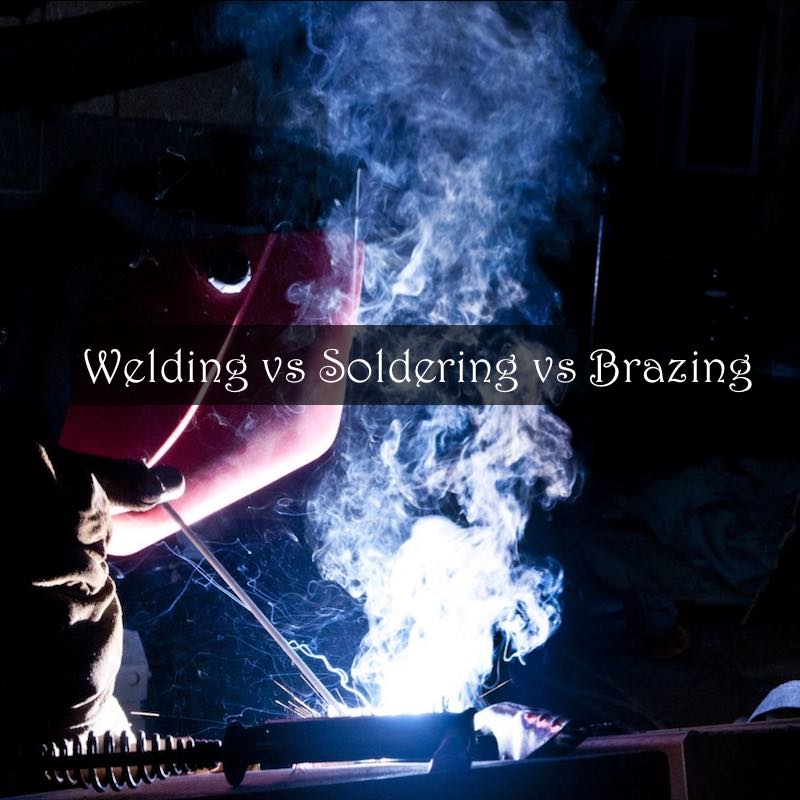 What is The Difference Between Soldering, Welding and Brazing?